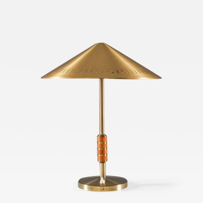  BOR NS BOR S Swedish Modern Table Lamp in Brass by Bor ns