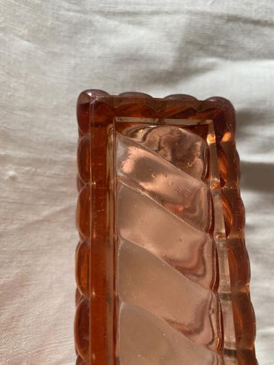  Baccarat 1875 1900 Baccarat Table Runner Red Color Tors Model Signed 200 X 50 cm