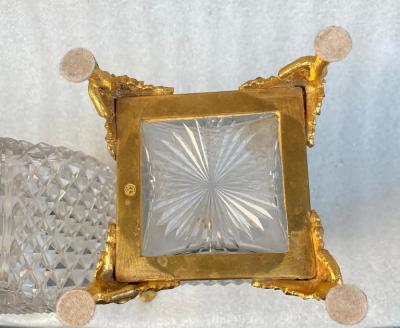  Baccarat 1880 Pair Of Baccarat Vases L Escalier De Cristal Japanese Period Gilt Bronz