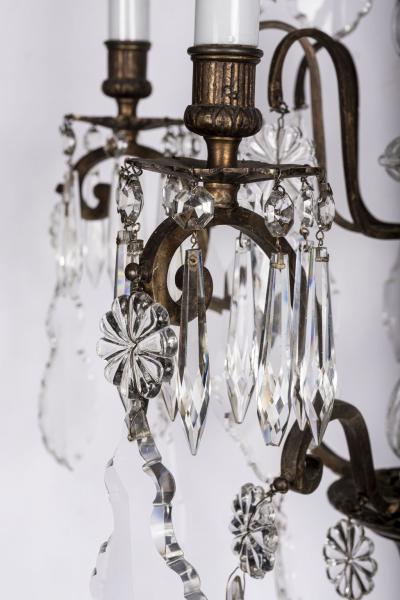  Baccarat 19th Century Crystal Chandelier