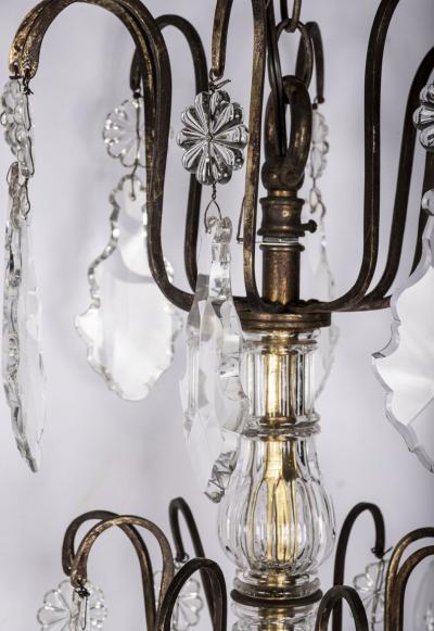  Baccarat 19th Century Crystal Chandelier