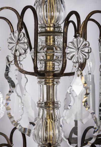  Baccarat 19th Century Crystal Chandelier