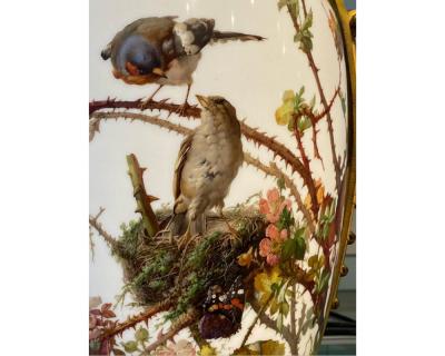  Baccarat A Monumental Exhibition Pair Of Baccarat Opaline Glass Bronze Mounted Vases