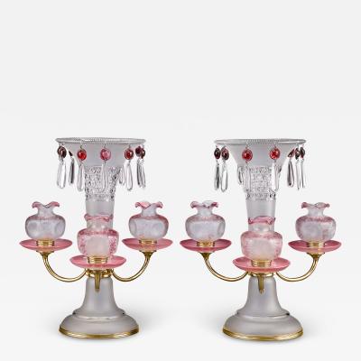 Baccarat Baccarat Art Nouveau Centerpieces