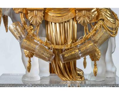  Baccarat Exquisite Baccarat Elephant Cave A Liquor Exposition Universelle 1878