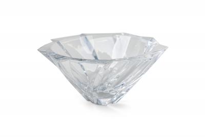  Baccarat French Late 20th C Baccarat Objectiv Decorative Bowl