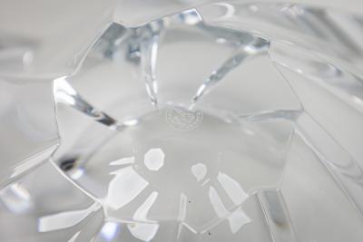  Baccarat French Late 20th C Baccarat Objectiv Decorative Bowl