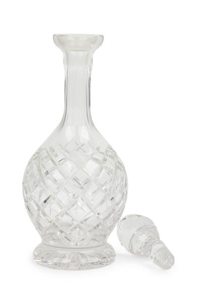  Baccarat French Victorian style Baccarat Bell Shape Decanter