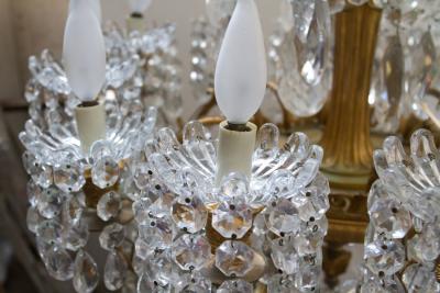  Baccarat L 12 Neoclassical Chandelier by Baccarat