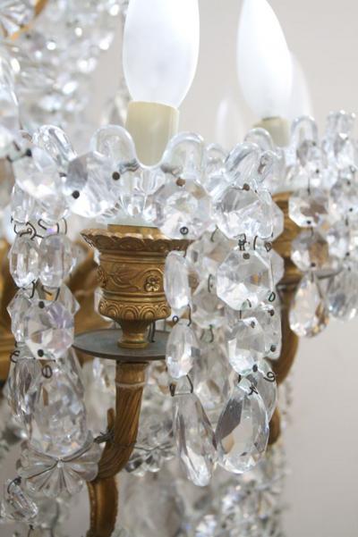  Baccarat L 12 Neoclassical Chandelier by Baccarat