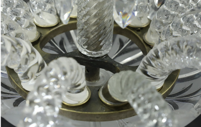  Baccarat Late 19th Century Chandelier by Baccarat 