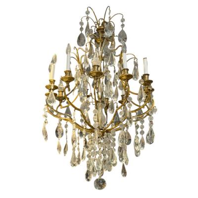  Baccarat Louis XVI Style Baccarat French Crystal Chandelier