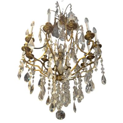  Baccarat Louis XVI Style Baccarat French Crystal Chandelier