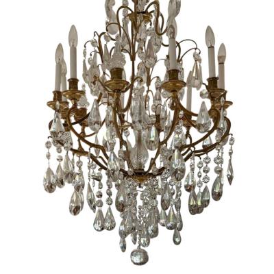  Baccarat Louis XVI Style Baccarat French Crystal Chandelier
