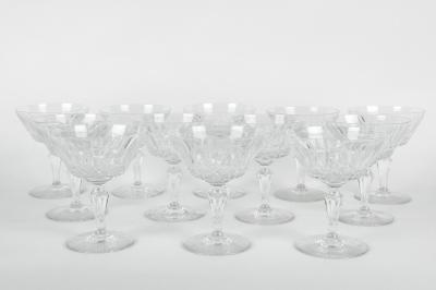  Baccarat Mid 20th Century Baccarat Glassware Set