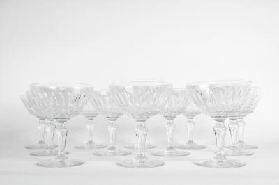  Baccarat Mid 20th Century Baccarat Glassware Set