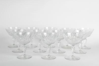  Baccarat Mid 20th Century Baccarat Glassware Set