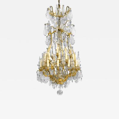  Baccarat THIRTY LIGHT BACCARAT CRYSTAL CHANDELIER