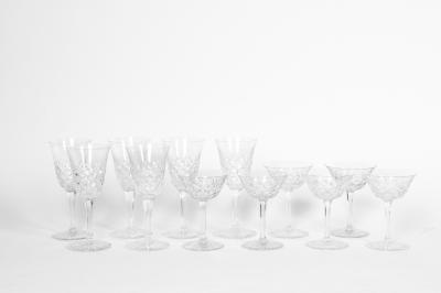  Baccarat Vintage Baccarat Crystal Glassware Set