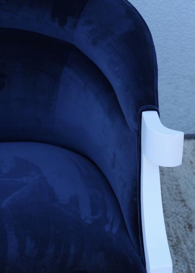  Baker Furniture Company 1950s Winson White William Millington For Baker Lounge Chairs