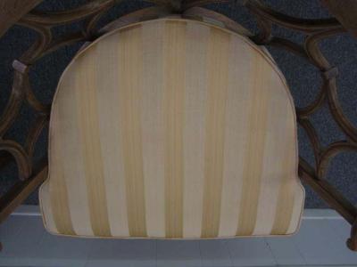  Baker Furniture Company Amazing Pair of Billy Haines Barrel Back Chairs Regency Modern