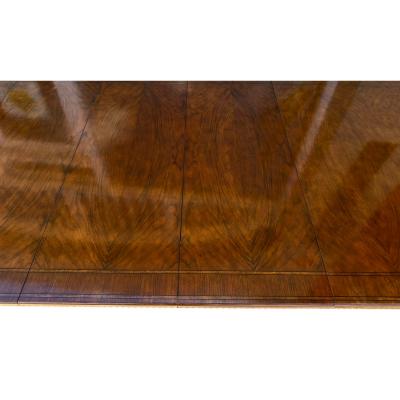  Baker Furniture Company Baker Furniture Co Stately Homes Chippendale Dining Room Table With 3 Leaves