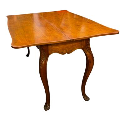  Baker Furniture Company Baker Furniture Company Light Walnut Console Metamorphic Dining Table
