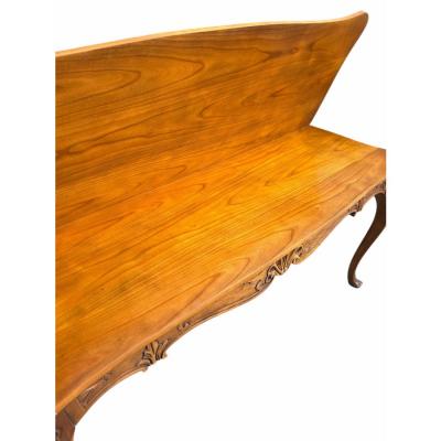  Baker Furniture Company Baker Furniture Company Light Walnut Console Metamorphic Dining Table