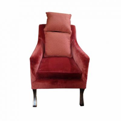  Baker Furniture Company Baker Regency Stately Homes Velvet Lounge Chair