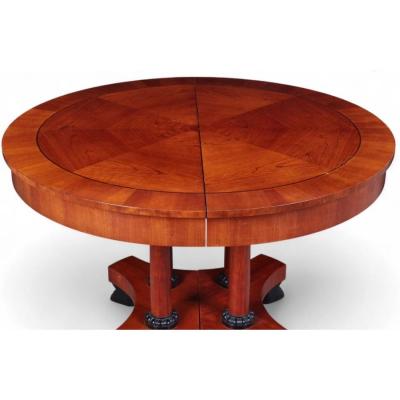  Baker Furniture Company Biedermeier Style Baker Furniture Company 46 to 90 Extension Dining Table