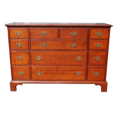  Baker Furniture Company Chippendale Style Mahogany Secretary Desk by Baker