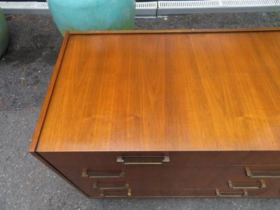  Baker Furniture Company Magnificent Michael Taylor Baker Campaign Chest Mid Century Modern