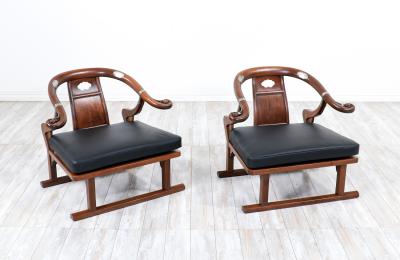  Baker Furniture Company Mid Century Modern Far East Collection Arm Chairs by Baker
