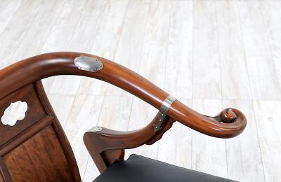  Baker Furniture Company Mid Century Modern Far East Collection Arm Chairs by Baker