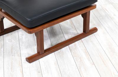  Baker Furniture Company Mid Century Modern Far East Collection Arm Chairs by Baker