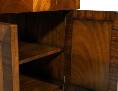  Baker Furniture Company Pair of Empire Style Chest Cabinets in the manner of Baker Furniture