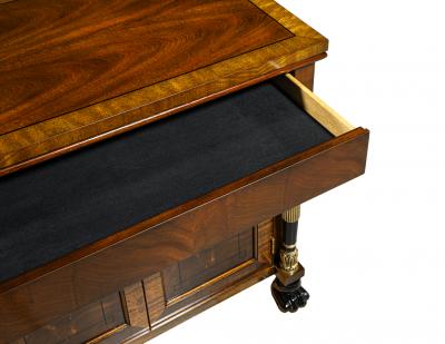  Baker Furniture Company Pair of Empire Style Chest Cabinets in the manner of Baker Furniture