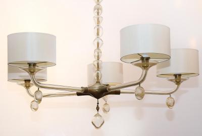  Baker Furniture Company Perla Murano Glass Pagani Collection Chandelier Baker Furniture Gold Infused