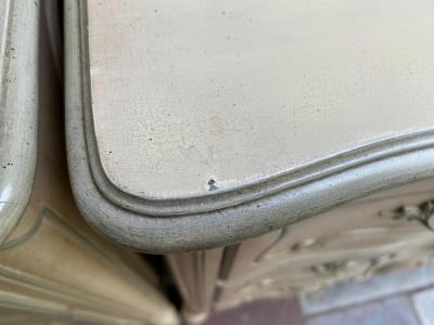  Baker Furniture Company Vintage Pair Baker French Country Louis XV Style Bachelor Chests