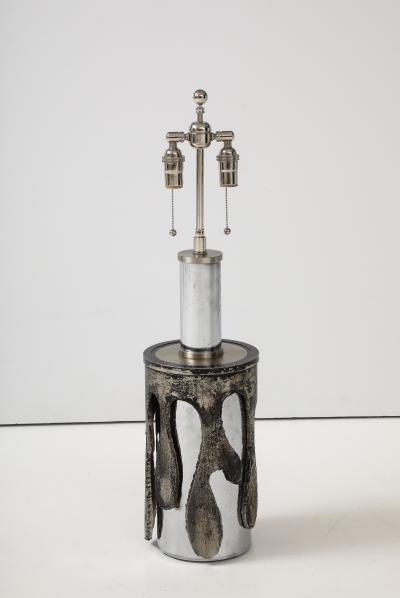  Banci Firenze 1970S Italian Brutalist Steel Lamp by BANCI FIRENZE