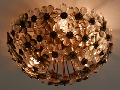  Banci Firenze Amazing Mid Century Ceiling Floral Lamp or Flush Mount by Banci Firenze 1970s