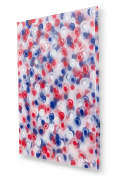  Barbara Kiskovski Barbara Kiskovski American Contemporary Abstract Spray Painted Acrylic on Canvas