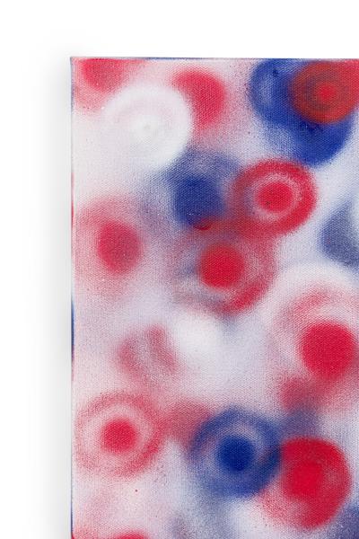  Barbara Kiskovski Barbara Kiskovski American Contemporary Abstract Spray Painted Acrylic on Canvas