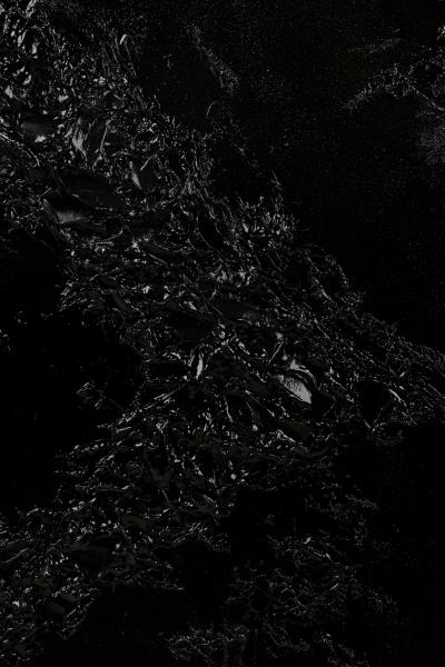  Barbara Kiskovski Barbara Kiskovski Diptych of Contemporary American Abstract Mixed Media Black an
