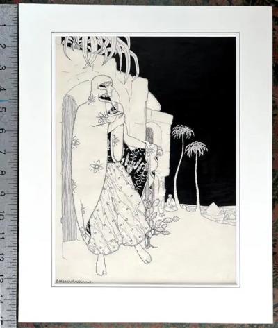  Barbara Macdonald Princess Herminie and the Tapestry Prince Female Illustrator