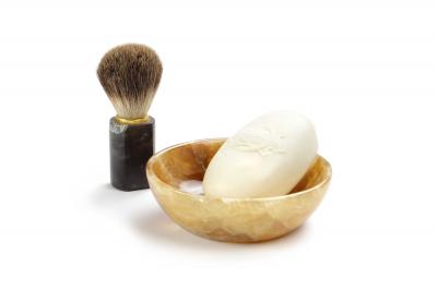 Barberini Gunnell Bowl Vessel Serveware Amber Onyx Marble Collectible Design Italy Hand carved