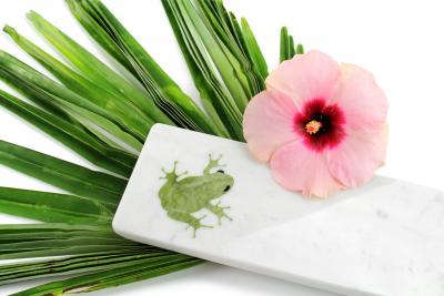  Barberini Gunnell Centerpiece Platters Tableware White Carrara Marble Green Ming Collectible Italy