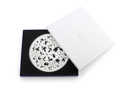  Barberini Gunnell Charger Plate Platters Serveware White Marble Christmas Decoration Handmade