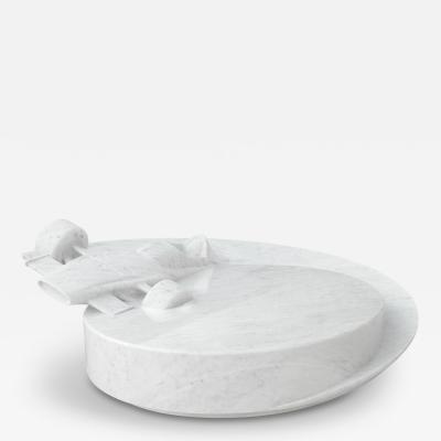  Barberini Gunnell Coffee Cocktail Table 312B Ferrari Carrara Marble Collectible Design Italy