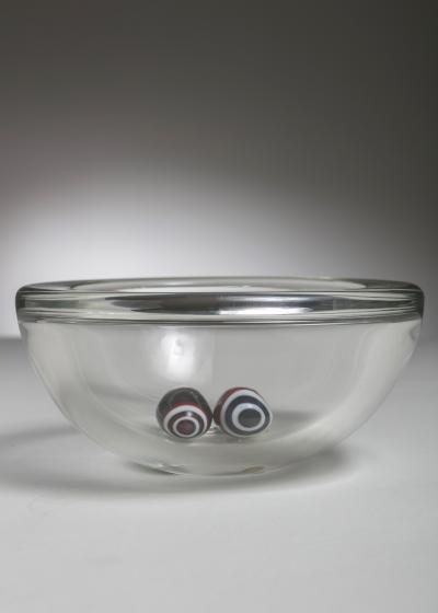  Barbini Crystal Centerpiece by Barbini Murano